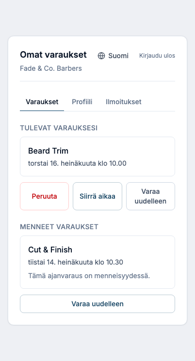 Asiakasportaali