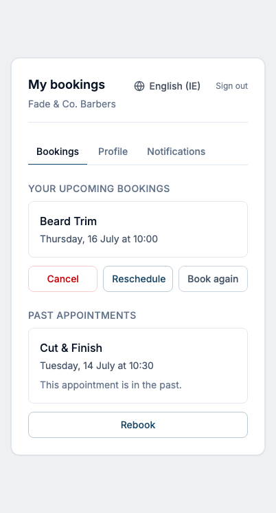 Client portal