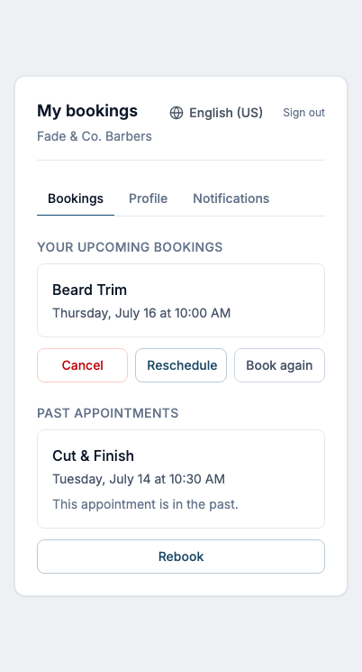Client portal