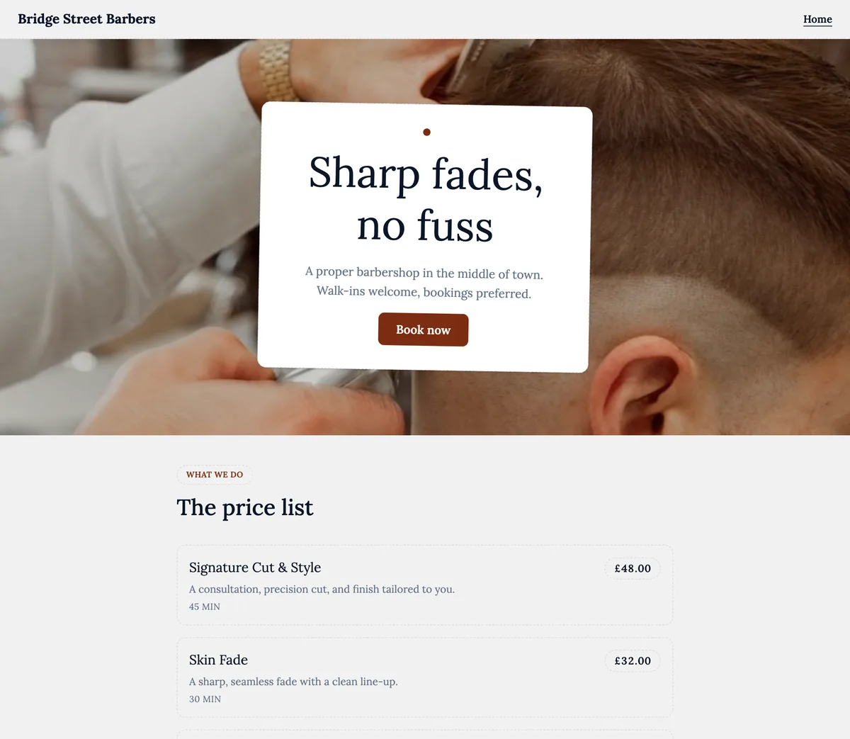 Handmade