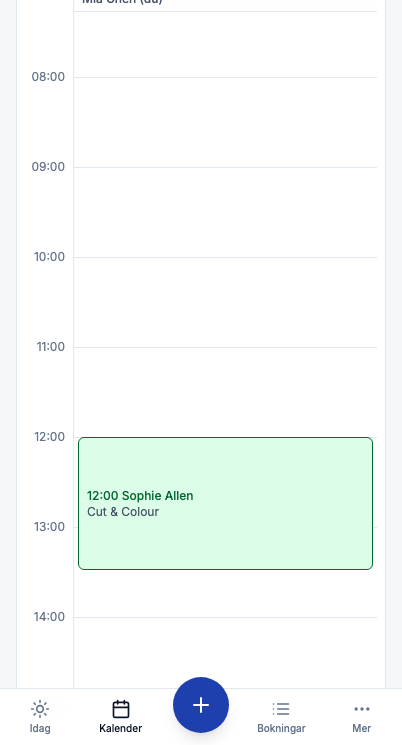 Varje barberare får betalt till sitt eget konto