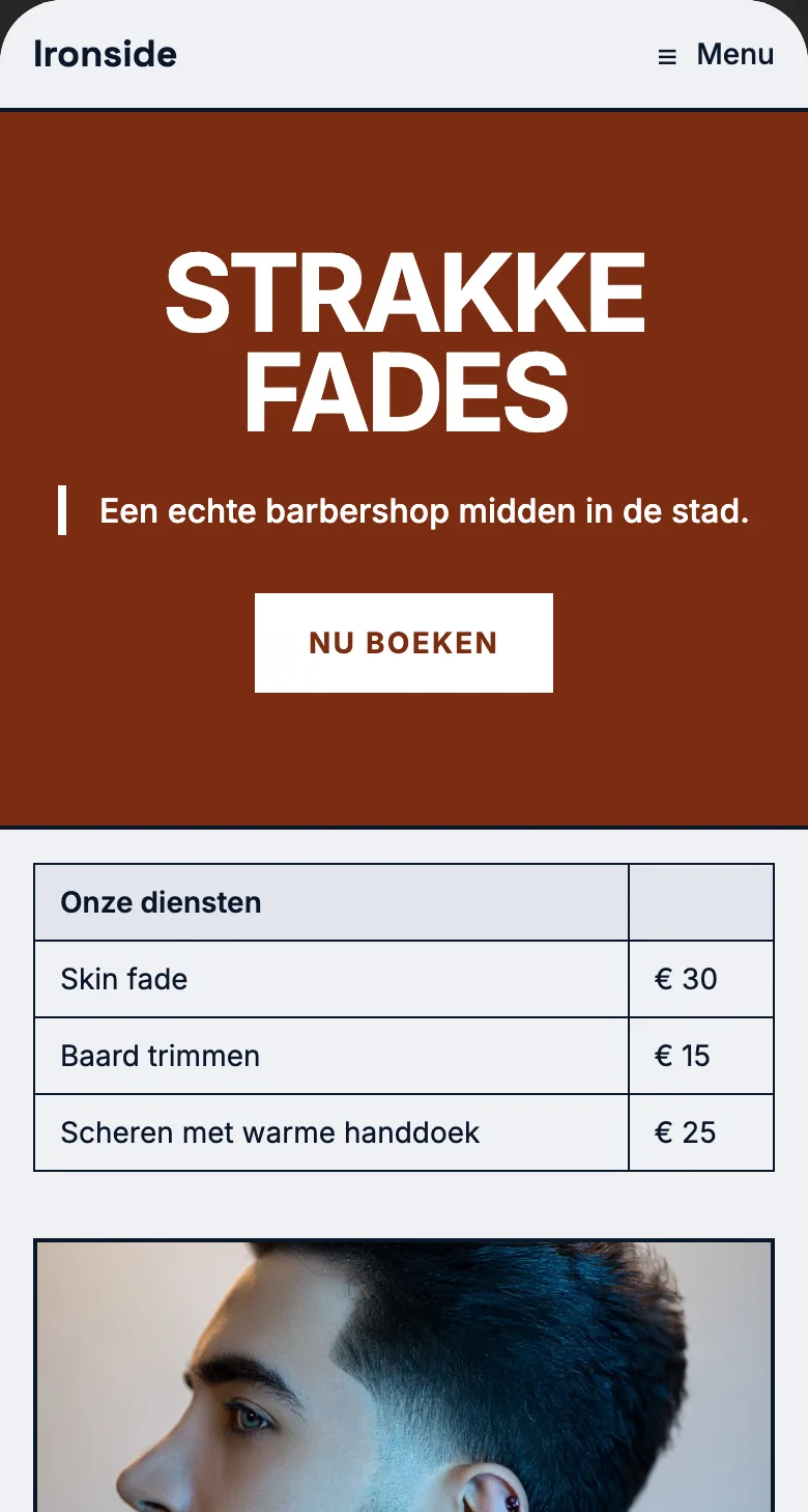 Je website