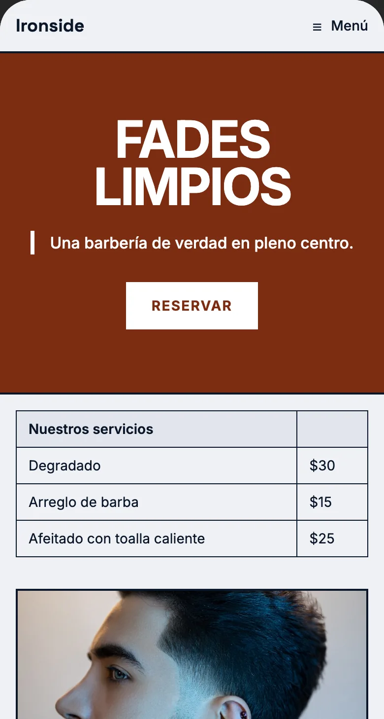 Tu sitio web