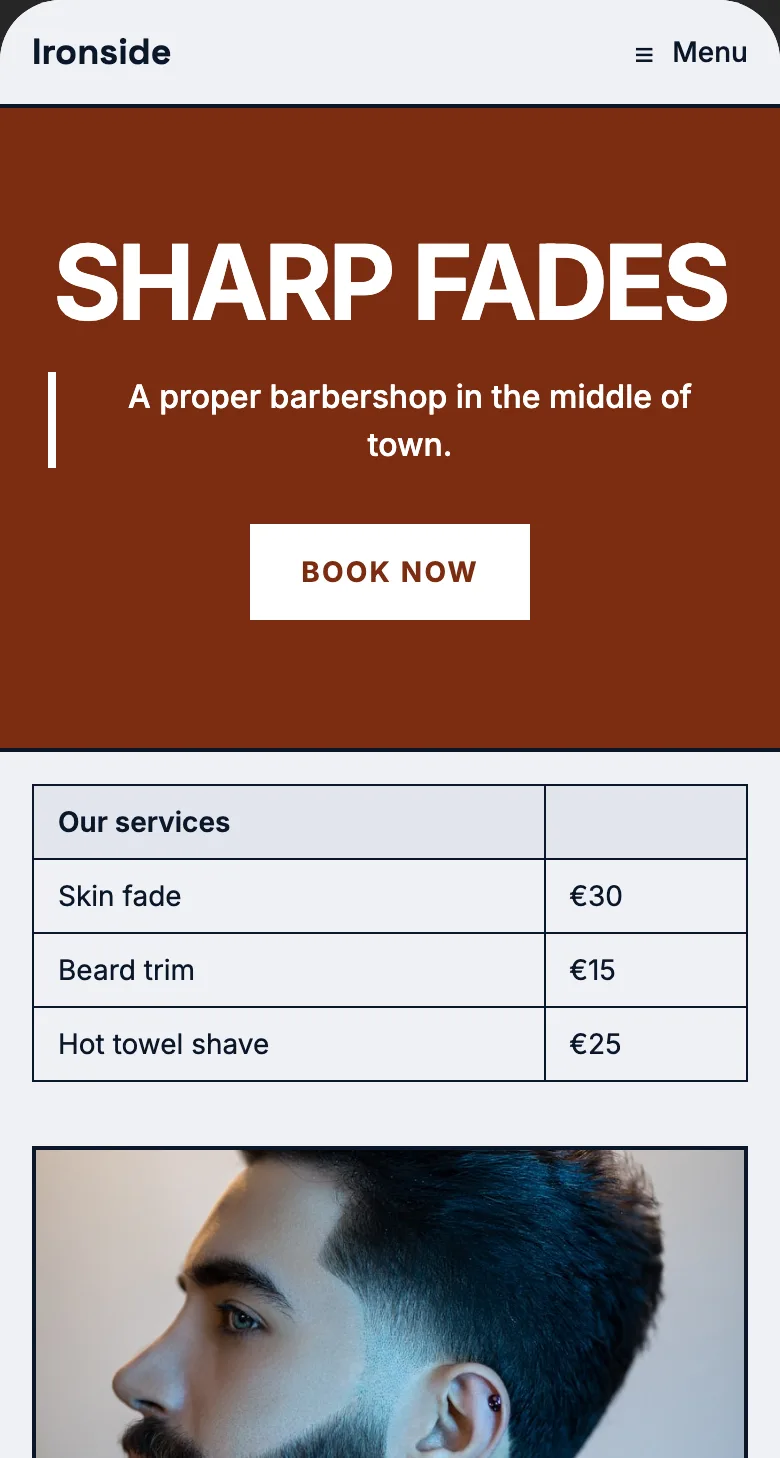 Your website