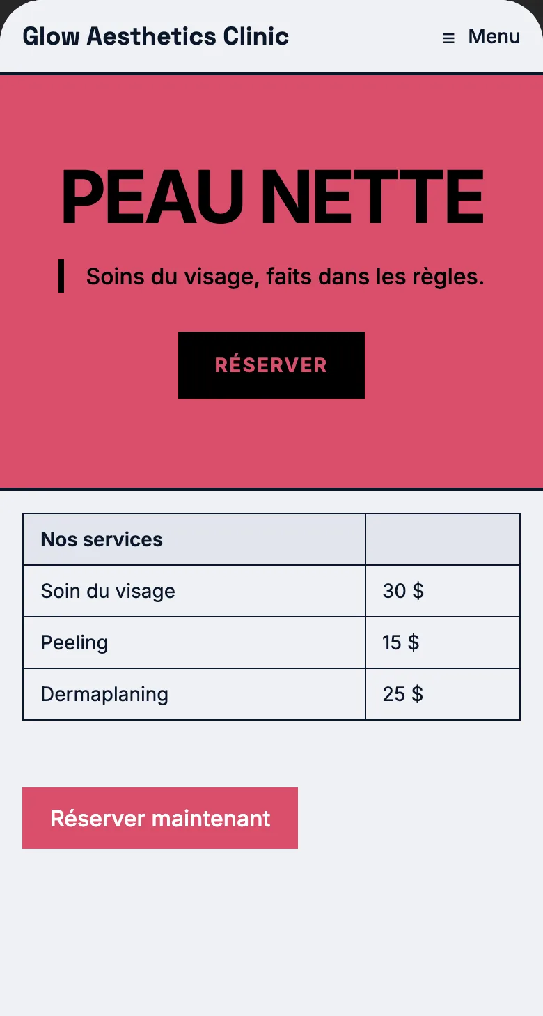 Beauté et esthétique