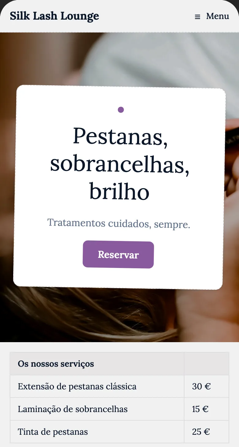 Pestanas e sobrancelhas