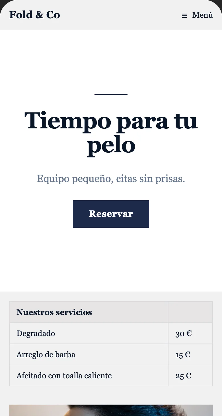 Tu página web