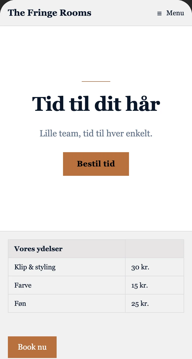 Frisørsalon