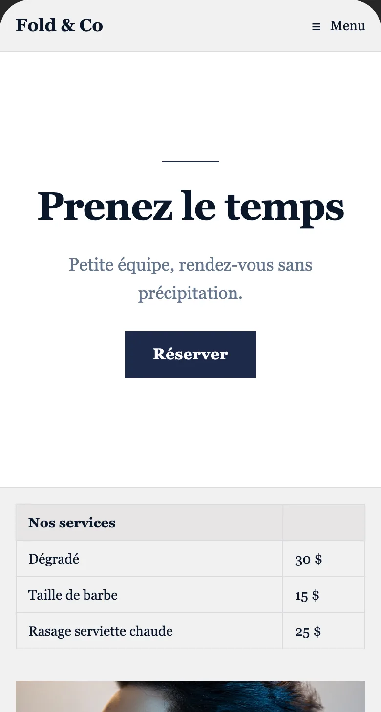 Votre site web