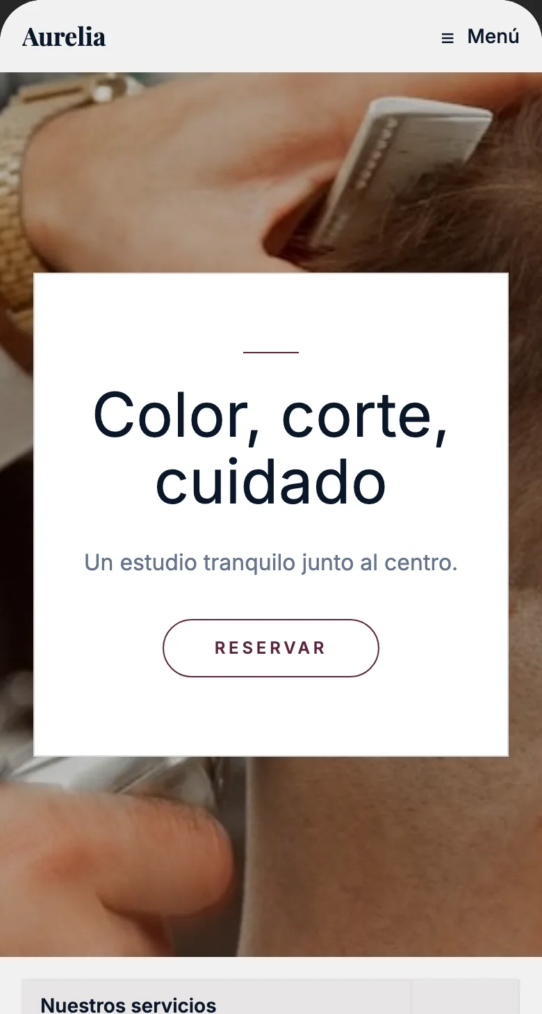 Tu página web