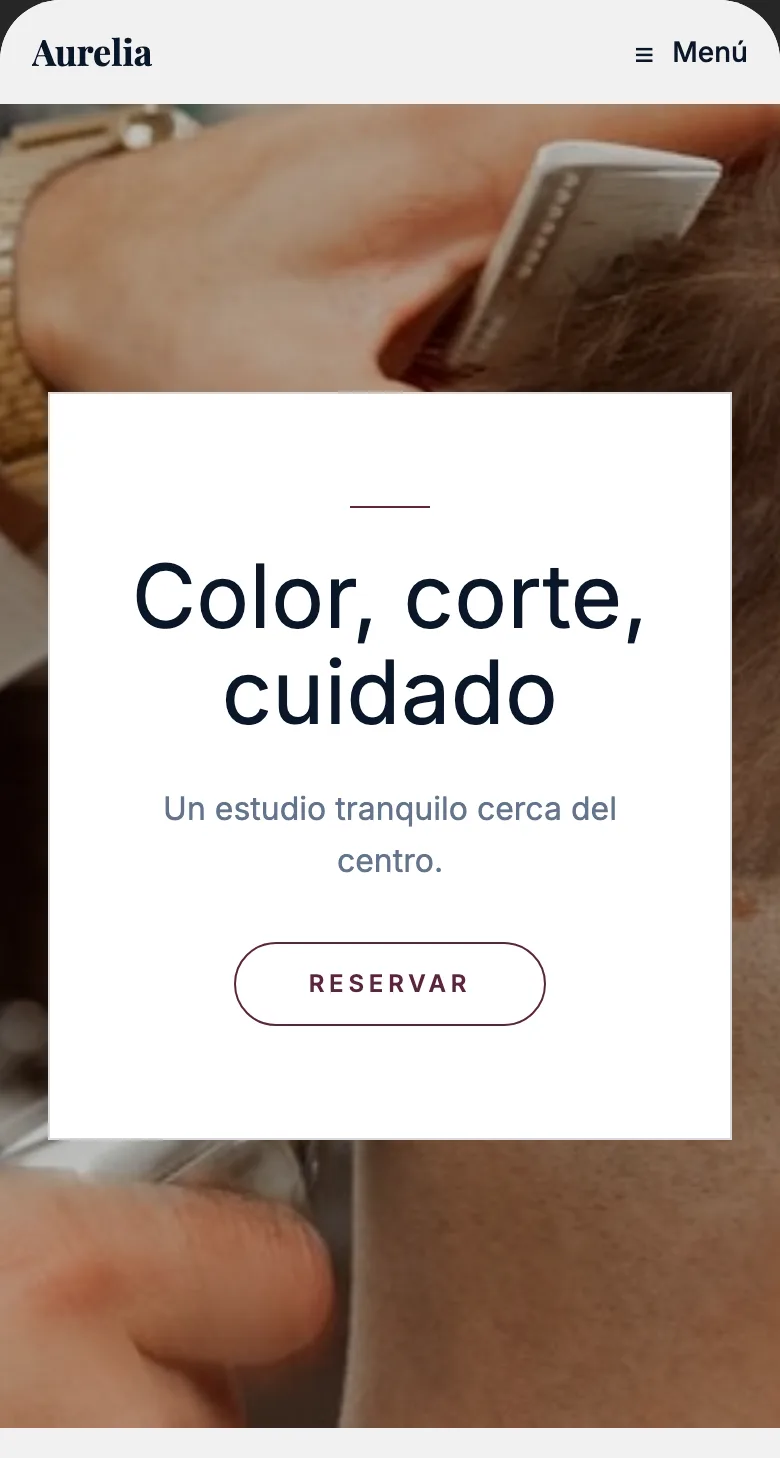 Tu sitio web