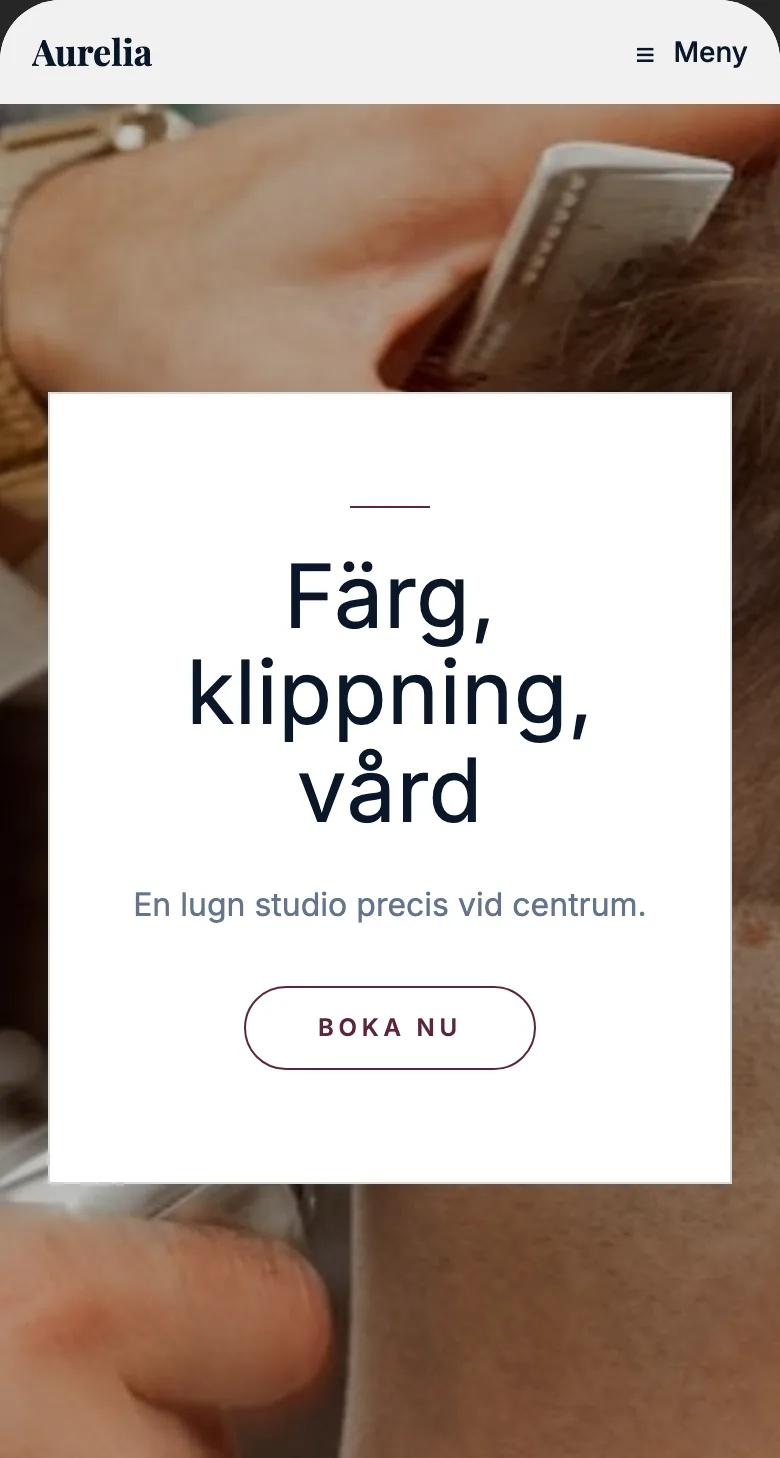 Din hemsida