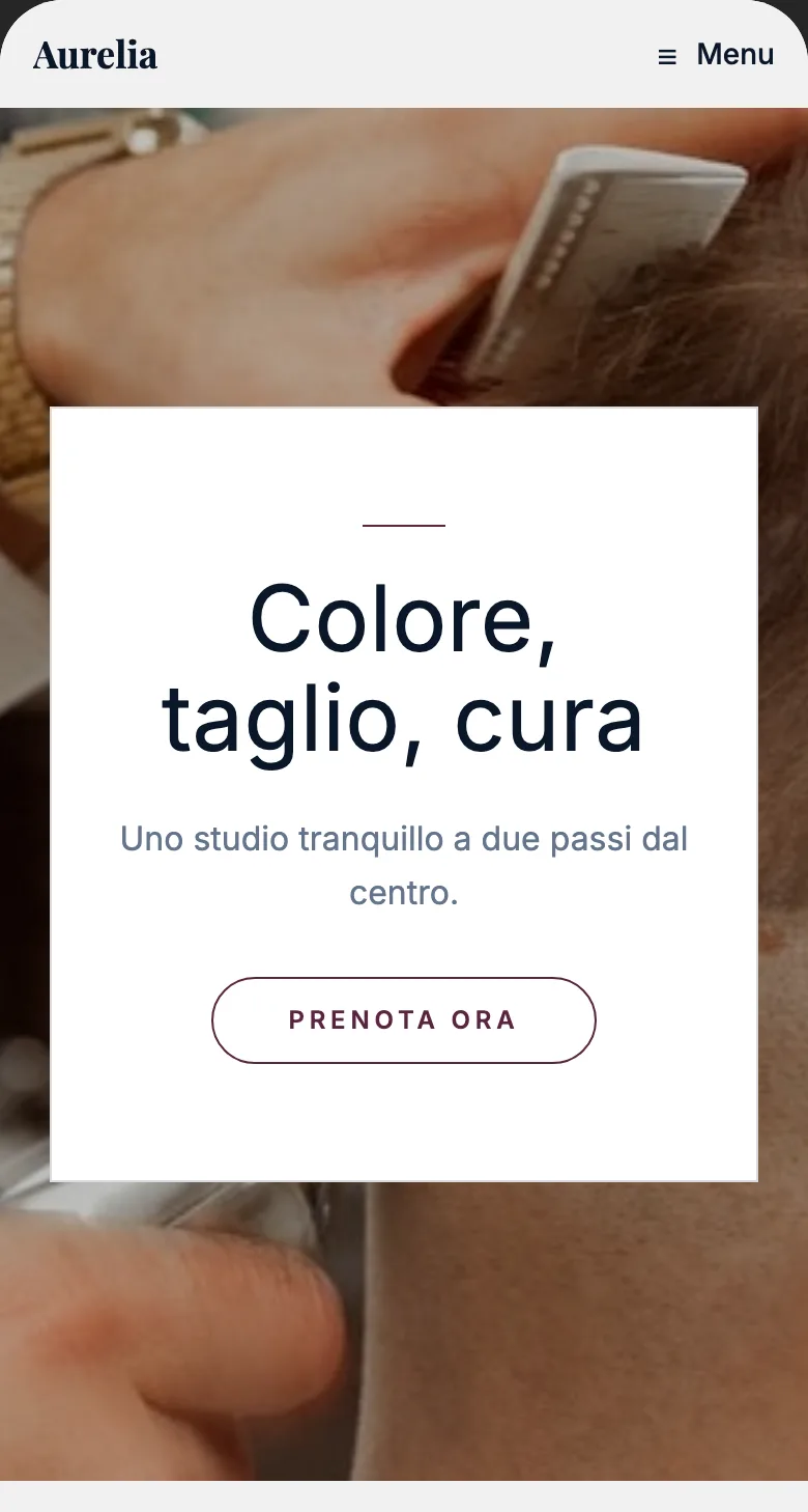 Il tuo sito web