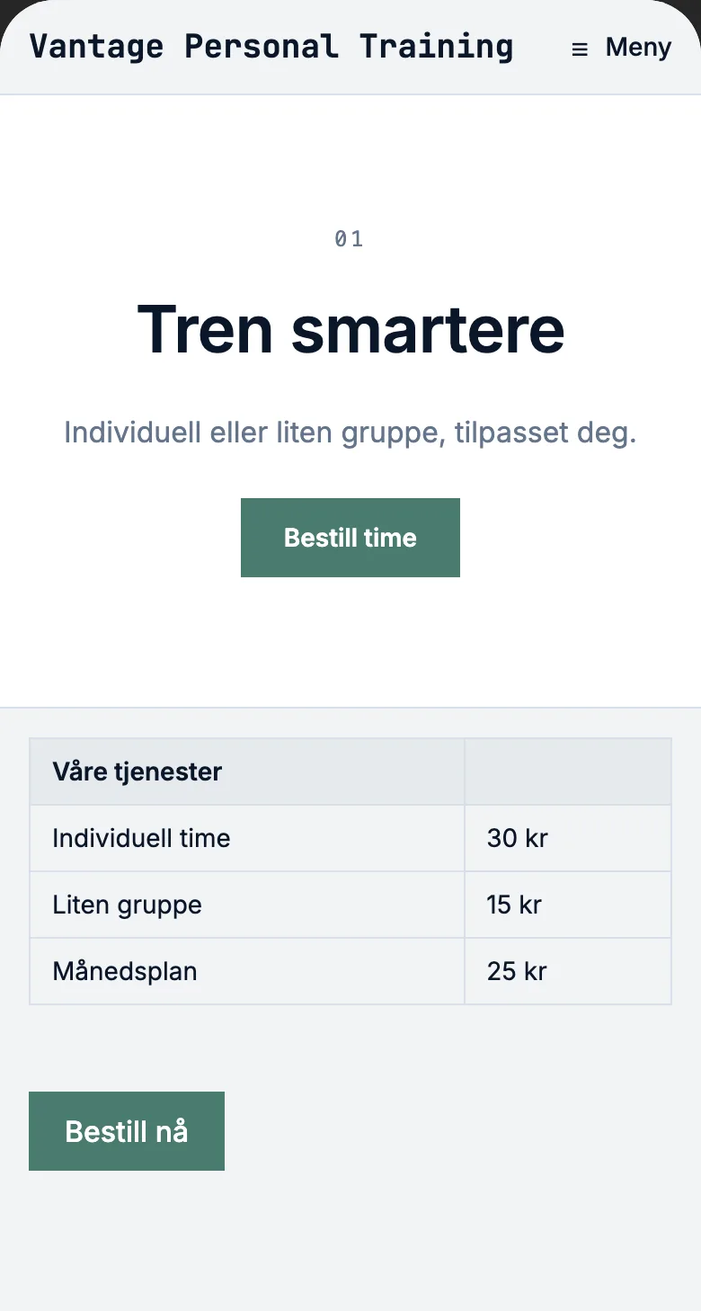 Personlig trener